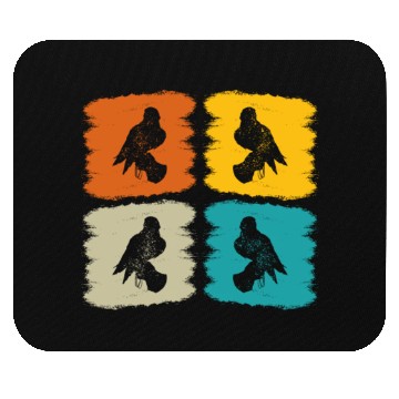 Discover Falconry Bird Falcon Hunting Falconer Mouse Pads