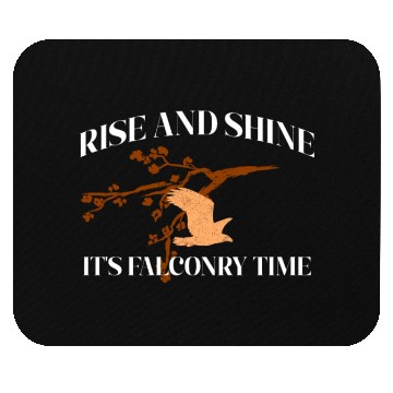 Discover Falconry Bird Falcon Hunting Falconer Mouse Pads