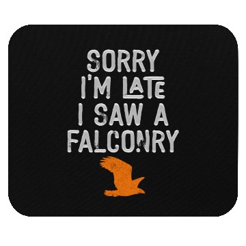 Discover Falconry Bird Falcon Hunting Falconer Mouse Pads