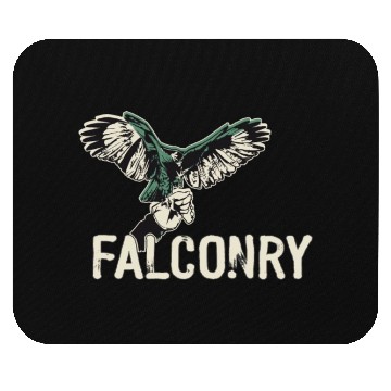 Discover Falconry Bird Falcon Hunting Falconer Mouse Pads