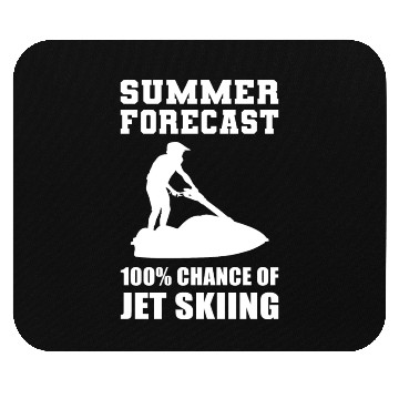 Discover Summer Forecast Surfer or Beach Goer Gift Mouse Pads