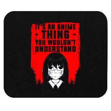 Discover Manga Senpai Anime Mouse Pads