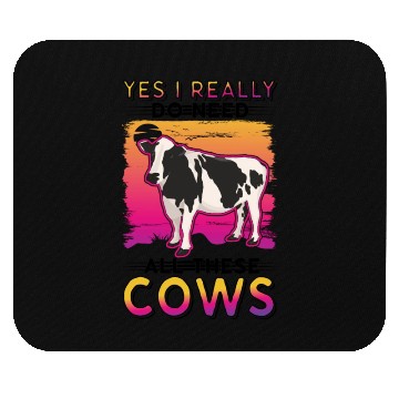 Discover Cow Cattle Breeder Farmer Cows Mouse Pads