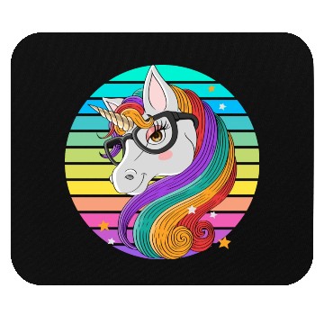 Discover Funny Unicorn Mouse Pads
