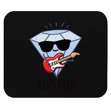 Discover Let s Gem Funny Jewel Mouse Pads