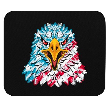 Discover America Eagle Independence Day US Patriot Mouse Pads