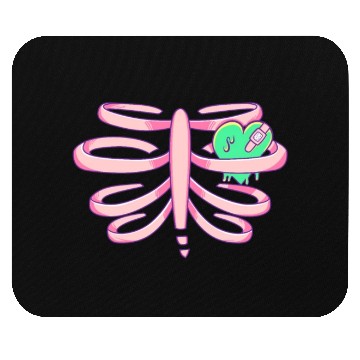 Discover Rib Bones Pastel Gothic Aesthetic Menhera Mouse Pads