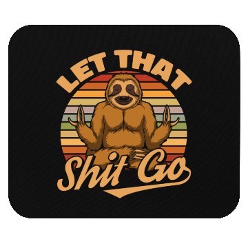 Discover Sloth Funny Sloth Yoga Mouse Pads
