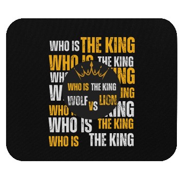 Discover Wolf vs Lion Mouse Pads