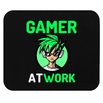 Discover Gamer At Work travel nature Mouse Pads