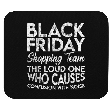 Discover Black Friday Shopping Team 3 Mouse Pads
