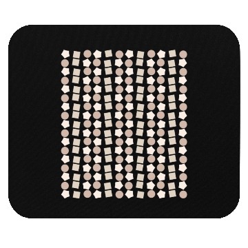Discover Circle, Star, Square Minimalist Mouse Pads