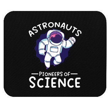 Discover Astronauts pioneers of science spaceman space Mouse Pads