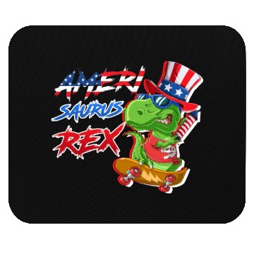 Discover Amerisaurus Rex Party Independence Day USA Mouse Pads