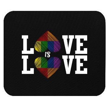 Discover LOVE IS LOVE Mouse Pads