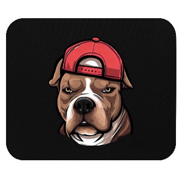 Discover Pitbull Bloods Mouse Pads