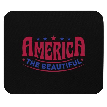 Discover America The Beautiful Mouse Pads