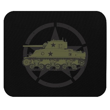 Discover M4 Sherman | World War 2 Vehicle Mouse Pads