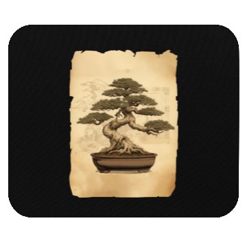 Discover bonsai Japanese Art Mouse Pads