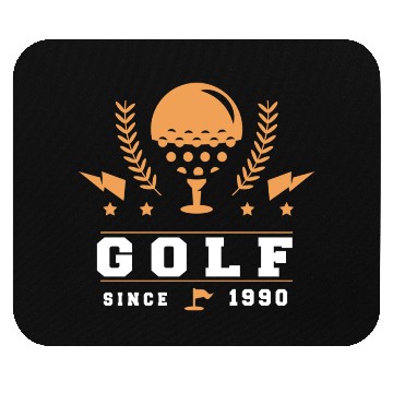 Discover Golf Since 1990 boy Mouse Pads