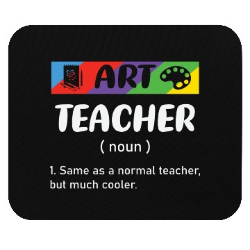 Discover Art Teacher 70s Mouse Pads