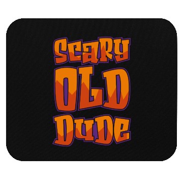 Discover Scary old Dude green Mouse Pads