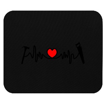 Discover Charpentier Heart beat Mouse Pads