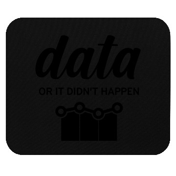 Discover Data or It Didnt Happen nostalgia Mouse Pads