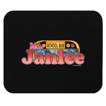 Discover Janice Schoolbus Driver nature Mouse Pads