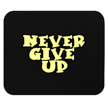 Discover never give up stars Mouse Pads