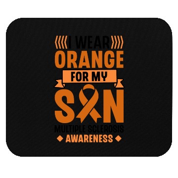 Discover I Wear Orange For My Son Multiples Sclerosis MS Mouse Pads