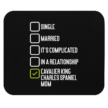 Discover Cavalier King Charles Spaniel Mom Mouse Pads