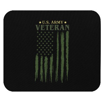 Discover US army veteran Mouse Pads