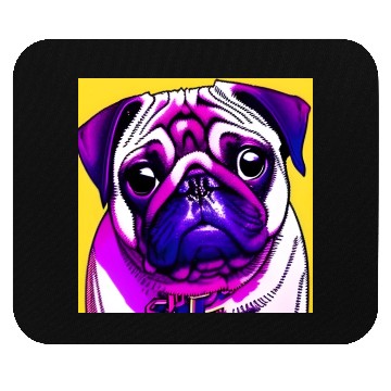 Discover PUG POP ART Mouse Pads