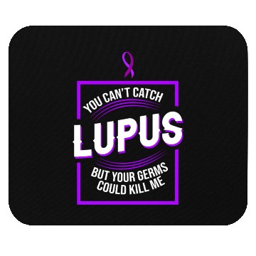 Discover Lupus Catch Survivor Warrior Mouse Pads