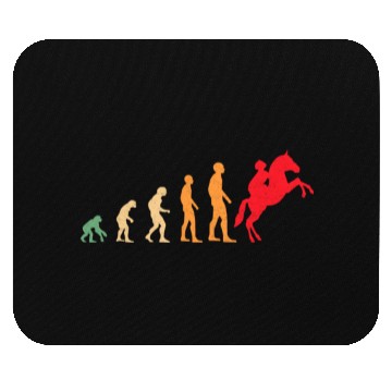 Discover horse racing Mouse Pads