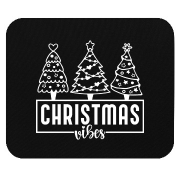 Discover Christmas Vibes - Christmas Tree - Merry Christmas Mouse Pads
