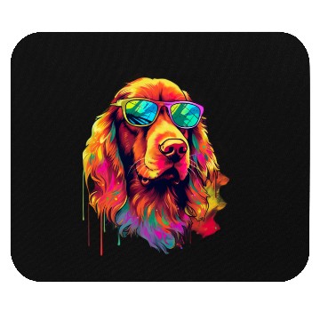 Discover Irish Red Setter Dog Dog Breed for a Irish Red Mouse Pads