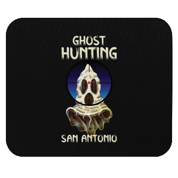 Discover Paranormal Investigator San Antonio Hunter Ghost Mouse Pads