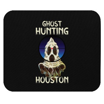 Discover Paranormal Investigator Houston Ghost Hunter Ghost Mouse Pads