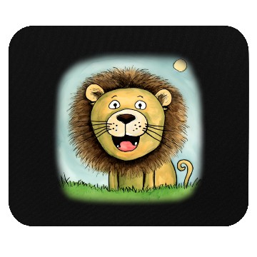 Discover lion Mouse Pads