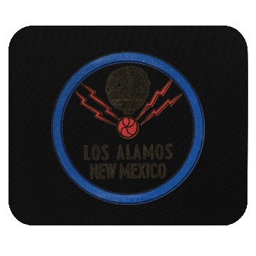 Discover Manhattan Project Los Alamos, New Mexico Nuclear W Mouse Pads