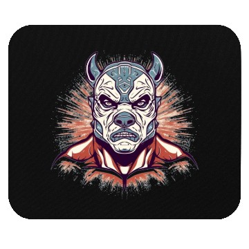Discover Lucha Libre Mexican Wrestling Mask Luchador Mouse Pads