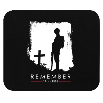 Discover Remember 1914 - 1918 WW1 Veteran Mouse Pads