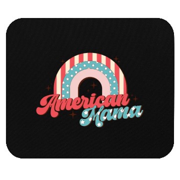 Discover American Mama, Independence Day Mouse Pads