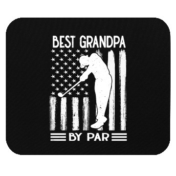 Discover Father's Day Gift | Best Grandpa By Par Mouse Pads