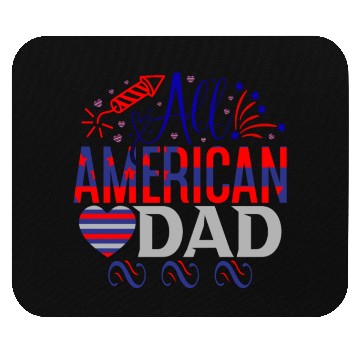 Discover American dad Mouse Pads