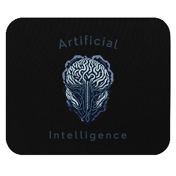 Discover Artificial Intelligence (AI) Robot Brain Mouse Pads