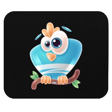 Discover Cute realistic bird Mouse Pads
