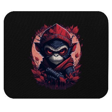Discover Ninja Monkey Mouse Pads